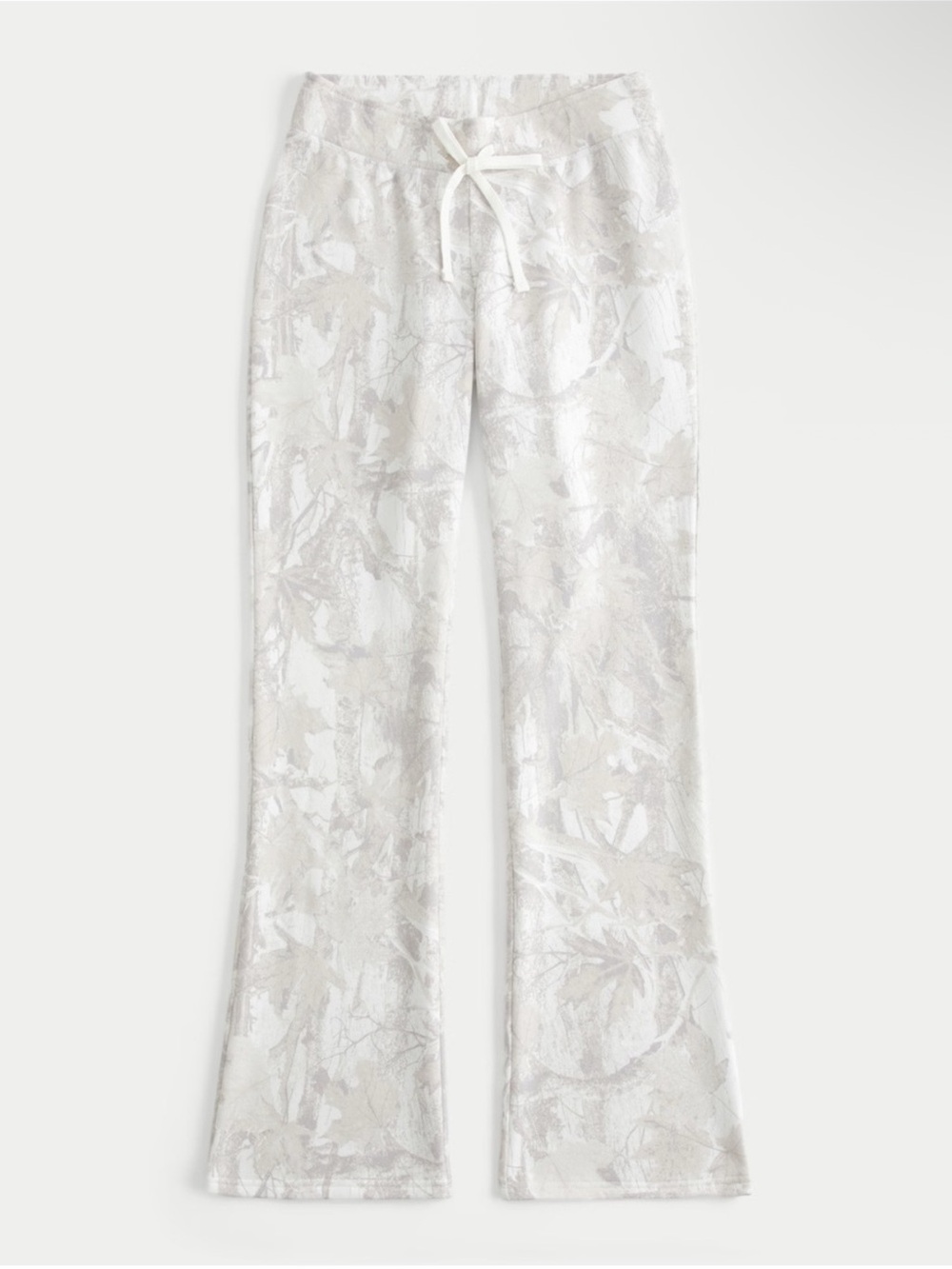 Hollister Light Camo Flared Sweatpants XXS Short